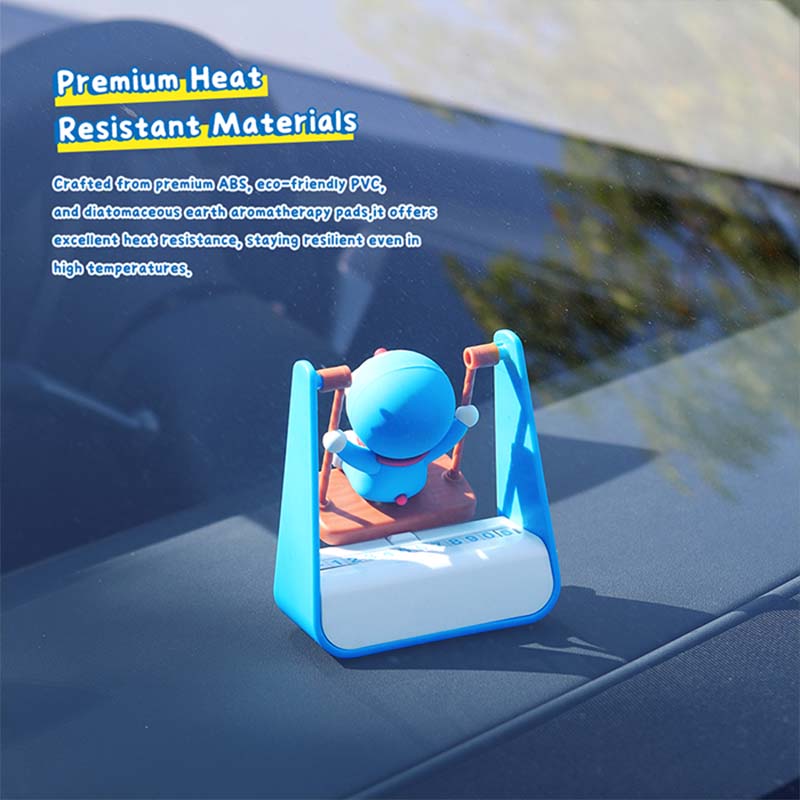 Rock - Doraemon Swing Aromatherapy Parking Number Plate 2 doraemon swing aromatherapy parking number plate 03